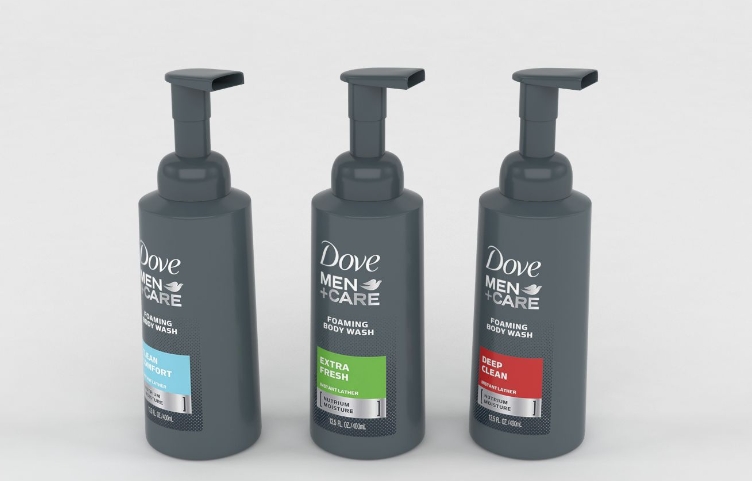 dove men care foaming body wash