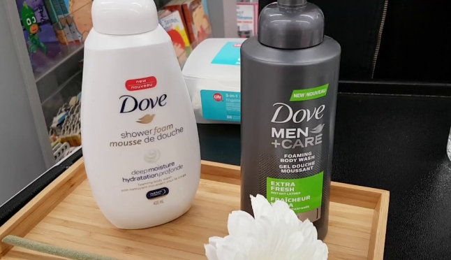dove men care foaming body wash
