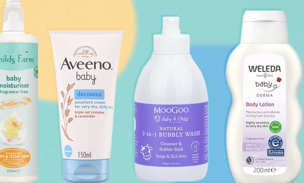 infant lotion for dry skin