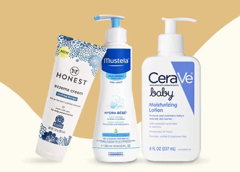 lotion for baby dry skin face