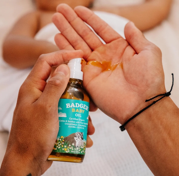 fragrance free baby oil
