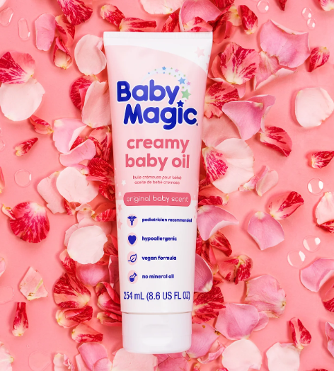 baby oil cream lotion