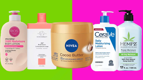 popular lotion brands