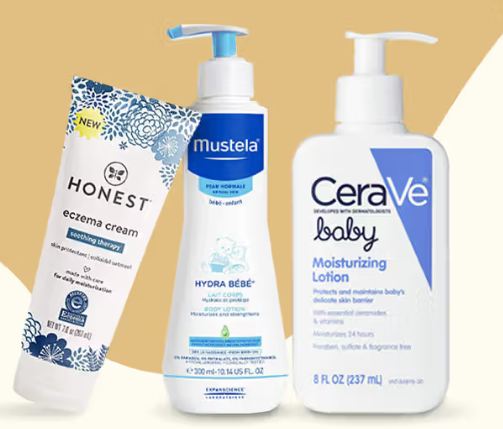 lotion for dry skin for baby