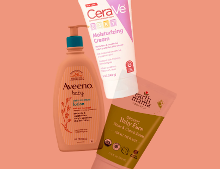 baby lotions and creams