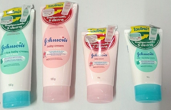 johnsonʼs baby cream lotion