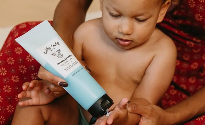 cream baby skin