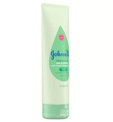 johnson creamy baby oil lotion