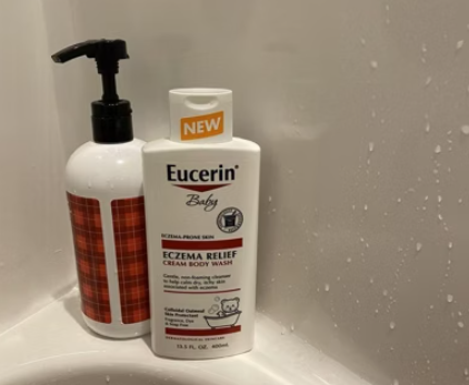 Eucerin Baby Body Wash for Gentle Cleansing