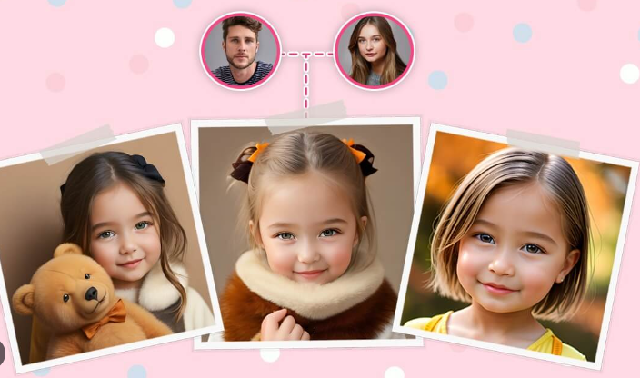 Blend Faces to Make Baby AI Trend