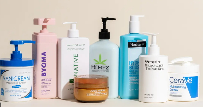 Popular Body Lotion Names and Brands