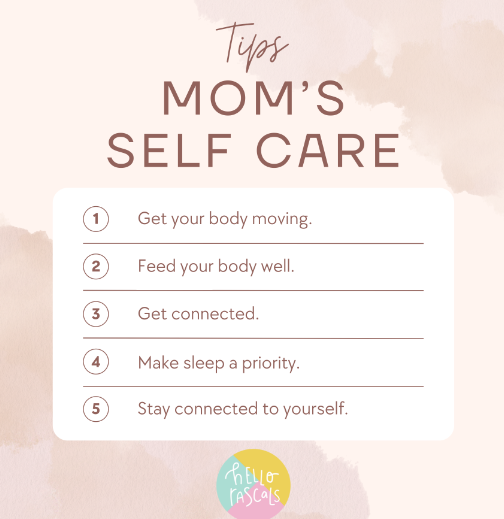 Self Care Body Routine for New Moms